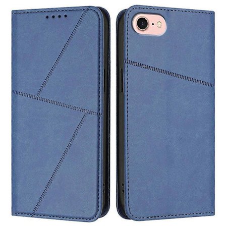 For iPhone 16e Wallet Case Magnetisk Lukning Læder Flip Telefon Cover med Støttefod