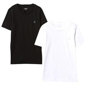 Kids - Calvin Klein 2-Pack White Logo T-Shirt 8-10 years - Tops - 8-10 years - Black - Junge