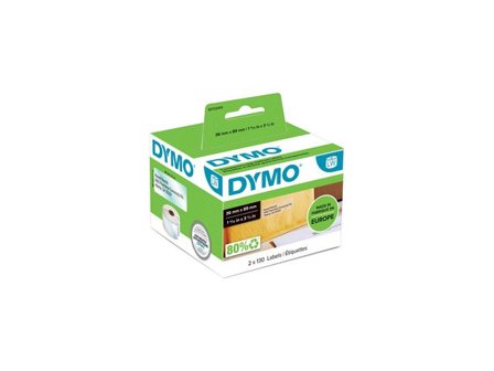 DYMO Etikett LW 89x36mm transp. 260/fp - Lyreco - Kontorsmaskiner - Etikettskrivare och etiketter - Etiketter - Dymo