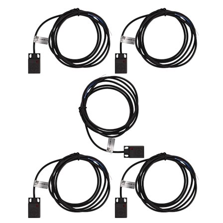 5mm induktiv nærhetssensor rask respons anti-interferens 2-tråds normalt åpen AC NO nærhetssensor 110‐220VAC