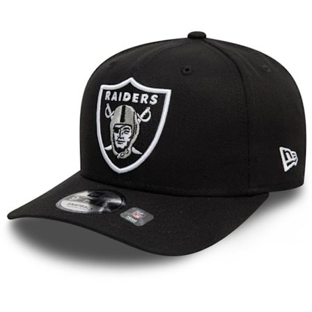 Lippalakki 9FIFTY - NEW ERA - Las Vegas Raiders - Musta - 100% puuvillaa - Säädettävä