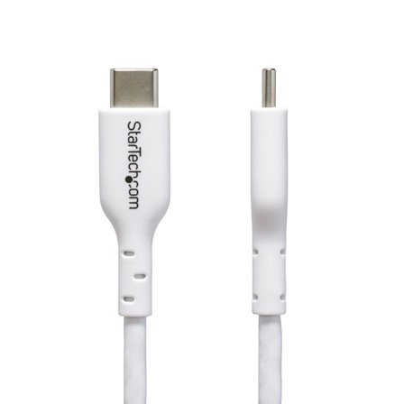 StarTech 3M WHITE USB-C CHARGING CABLE 60W POWER DELIVERY M/M TYPE-C CABL