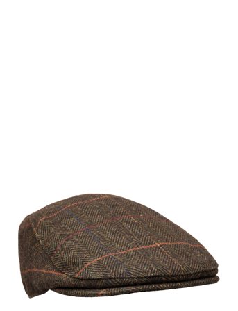 Barbour Barbour Cheviot Flat Cap - Khaki green - M