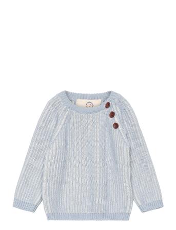 Brioche Classic Pull Over Blue Copenhagen Colors