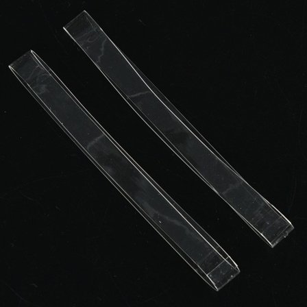 1 par transparenta osynliga högklackade skoremmar för Ho