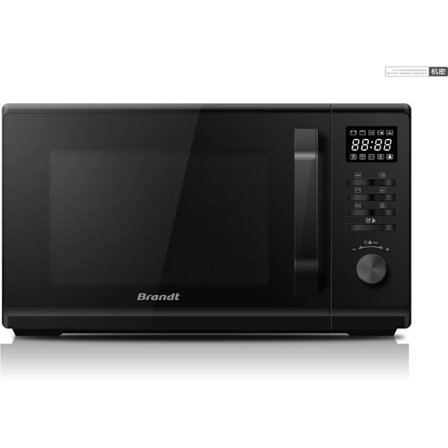 BRANDT SE2300B - Mikrovågsugn 23L - 800 Watt - Svart