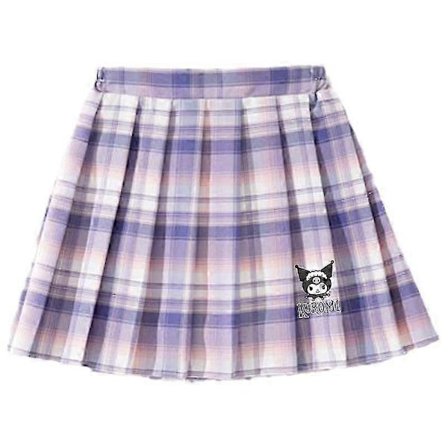 Sanrios My Melody Cinnamoroll Hellokittys Söpöt Tyttöjen JK Laskostettu Hame Sarjakuva Akatemia Uniformu Hame Kawaii Koulupuku Hame-WELLNGS