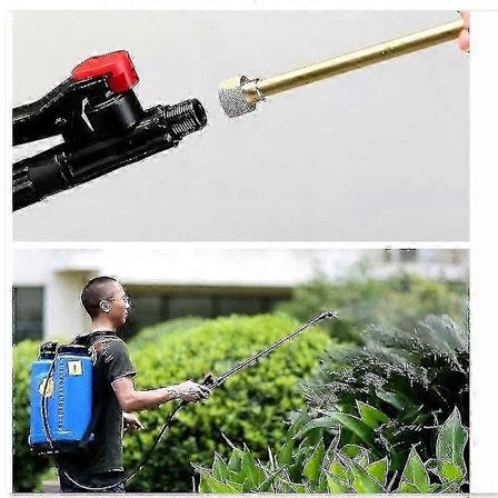 2-delt (18 mm) håndholdt rygsprøjte med automatisk låsende slange