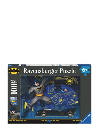 Batman And Batmobile 100P Toys Puzzles And Games Puzzles Classic Puzzles Multi/mønstret Ravensburger