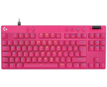 Logitech-Logitech G - Pro X TKL Rapid - Magenta-Pro X TKL Rapid - spilltastatur med profesjonelt design-Gaming Accessories-Mekaniske tastaturer