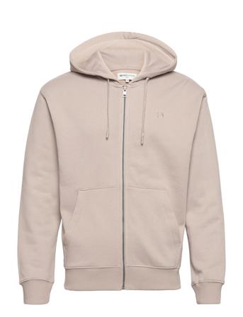 Hoody Jacket Hoodie Trøje Lyserød Tom Tailor