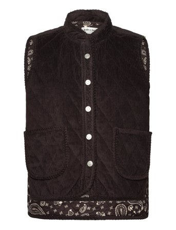 Lollys Laundry Cairoll Vest - Brown - XS