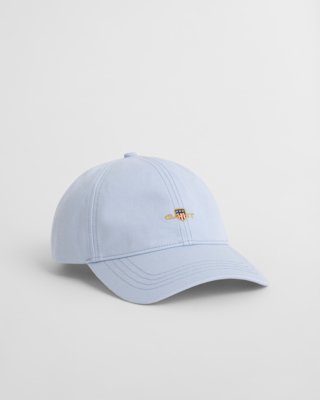 GANT - Shield caps i bomullstwill til dame fresh blue