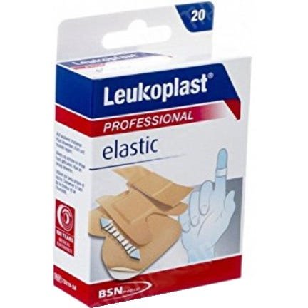 Leukoplast Elastic Cerotto Elastico 20 Pezzi Assortiti 3 Misure