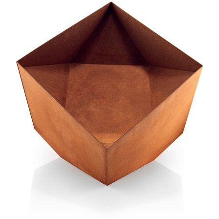 Eva solo FireCube peis' - 'Rust-rød