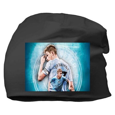 Hue til Voksen | Varm Beanie i Blødt Materiale Kevin De Bruyne Napoli Belgien fodbold midtbanespiller kreativ spilmotor hurtig beslutningsevne teknis