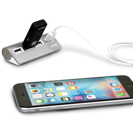 PORT DESIGNS PORT Connect - hub - 4 porter