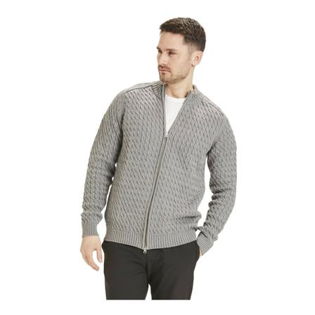 Knowledge Cotton Apparel Vest , Grijs , Heren , Maat: M Vesten
