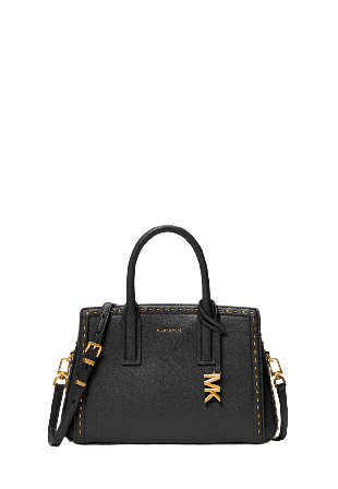 Michael Kors LAILA Small Satchel Handväskor Dam Svart ONESIZE