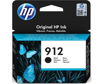 HP-912 Black-HP 912 Svart blekkpatron-Printing ink, toner & paper-Blekkpatroner