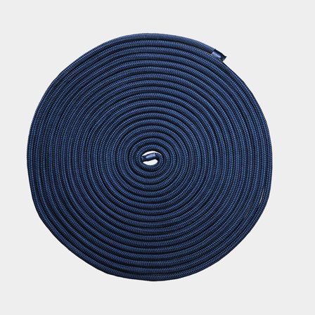 Mooring line with whipped ends NOCK Smögen, 24-braided polyester, Ø16 mm, 40 meters, navy blue
