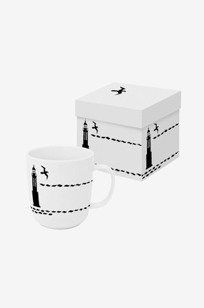 Paperproducts Design - Muki Atelier Vague Matt 40 cl - Valkoinen - Kupit & mukit - - Homeroom