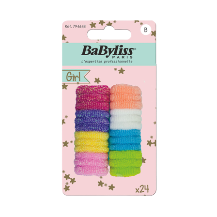 Babyliss Paris Snodd Mjuk Kids Kroppsvård & hygien Unisex 24 PCS