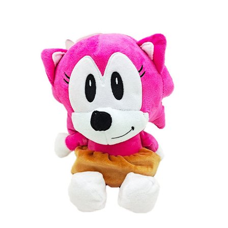 25 cm tegneserie anime plysjleketøy Supermyk klempute Bursdagsgave til barn Rosa 25cm110g