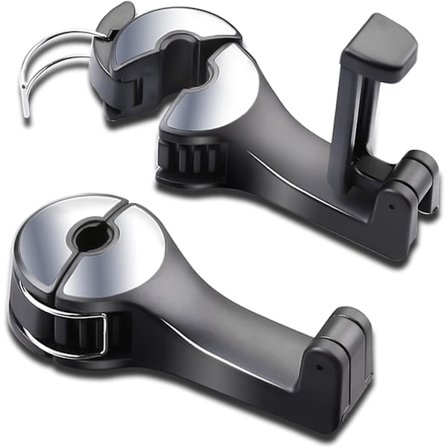 Monitoiminen auton takaistuimen koukku, lukittava matkapuhelimen pidike