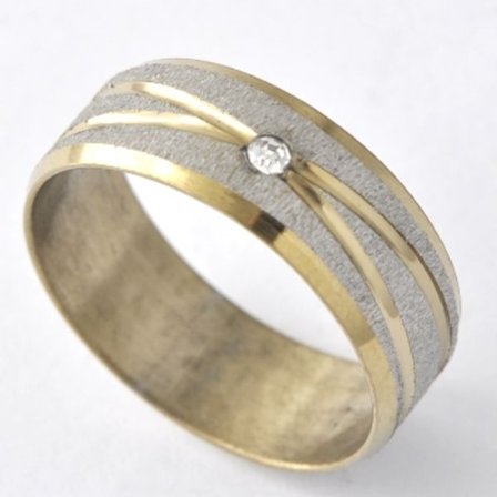 Rostfritt stål ring