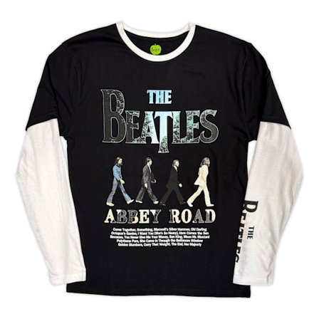 The Beatles Unisex Vuxen Abbey Road Infill Långärmad T-shirt