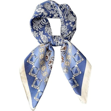#Sjal for kvinner Bandana Halsduk Kvinners Elegante Silkesjal Lommetørkle#