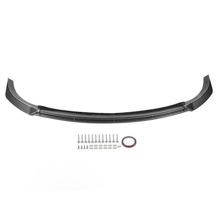 Etuhelman huulidiffuusorisarja 3 osaa Leuan spoileri Splitter Vaihto Tesla Model Y 2020‐2022 Hiilikuitu tyyli