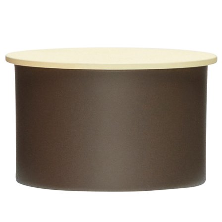 Hübsch Rangement District Box Small Marron/Jaune