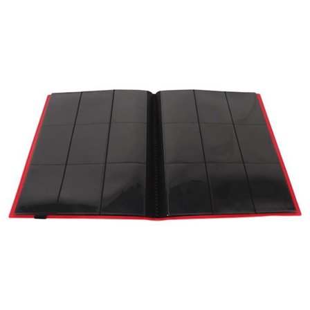 360 spor kortholderperm, 9 lommers samlekortalbummappe for Star Album Baseball