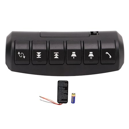 6 Tangenter Trådlös Ratt Multifunktion DVD-spelare Fjärrkontroll Knapp