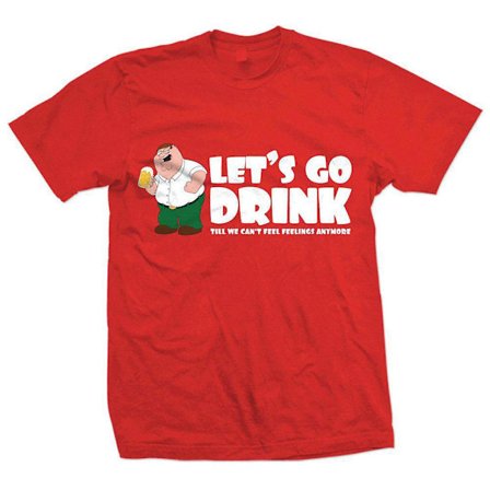Family Guy Let's Go Drink T-shirt