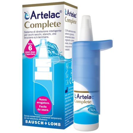 Artelac Complete Multidose 10ml - Soluzione Idratante Occhi