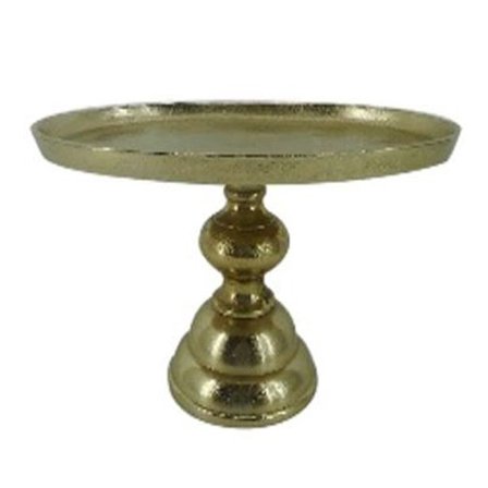 Alumiininen kultainen jalustalevy 30x20x19cm