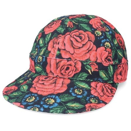 CTH Ericson - Multi unconstructed Gorra - Laura Dalaros Black/Red Adjustable @ Hatstore