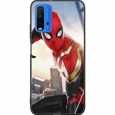 Xiaomi Redmi 9t Svart Skal Spiderman