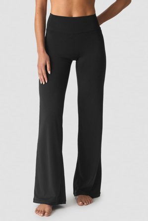 Luxe Straight Leg Tights Black