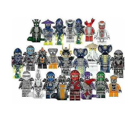 2023-ninjago Figures Kai Jay Minfigures Building Blocks Toys Gift 24 Pcs-1