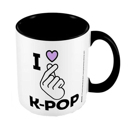Pyramid International I Love K-Pop Mug En Storlek Vit/Svart White/Black One Size