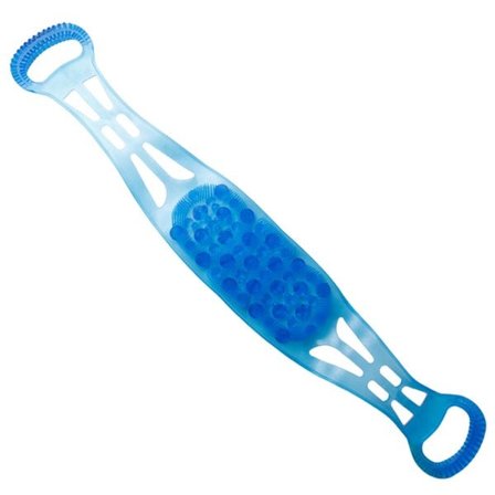 Rygskrubber i silikone til brusebad og badekar