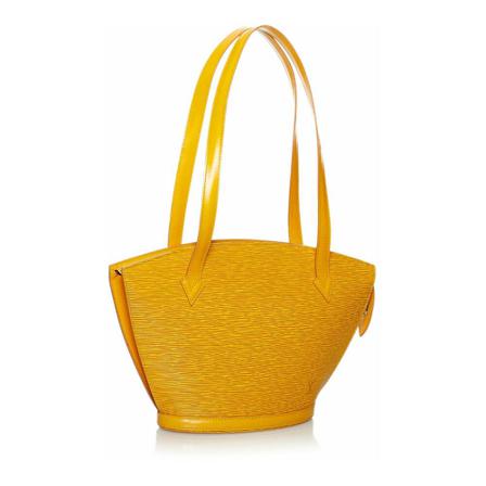 Louis Vuitton Vintage Pre-owned Tas , Geel , Dames , Maat: ONE Size Vintage Tassen
