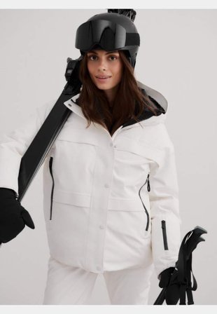 aim'n Vermont Jacket Friluftsjackor Dam Vit M