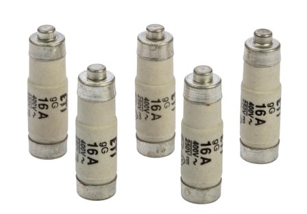 Nordic Quality Neozed DO1 säkringar, 16A, 5 st.