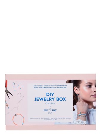 Coral Blue Patterned Me & My Box