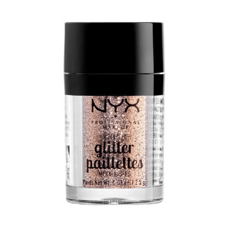 NYX Professional Makeup Metallic Glitter Highlighter Dam Guld 2,5 G